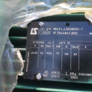 Leroy Somer asynchronous generator LSG280SC-T