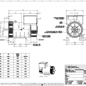 Leroy Somer Industrie Gen LSAC49.1L9C6S/4 GE-Jenbacher-Spec