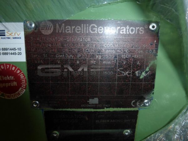 Marelli Generator MJB 400 LA4 B24